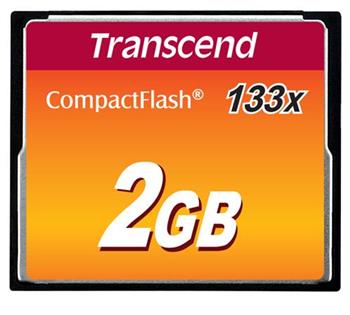 Transcend 2GB CF (133X) pamov karta (MLC)