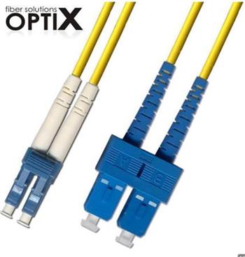 OPTIX LC/UPC-SC/UPC Optick patch cord 09/125 1m G657A