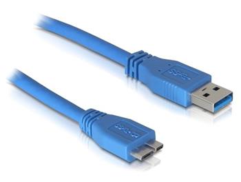 Delock USB 3.0 kabel A samec/ Micro samec délka 3m