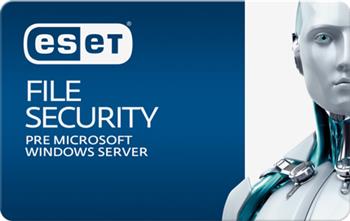 ESET File Security for Windows File Server 4 servre + 1 ron update