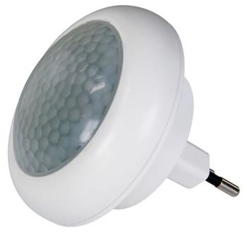 Emos LED noční světlo do zásuvky 230V, 8x LED, PIR, s detekcí pohybu