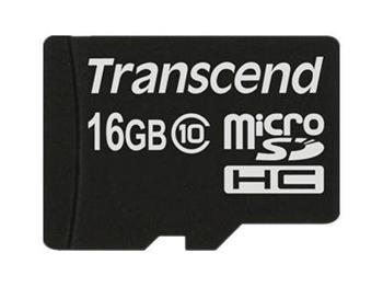 Transcend 16GB microSDHC (Class 10) pamov karta (bez adaptru)