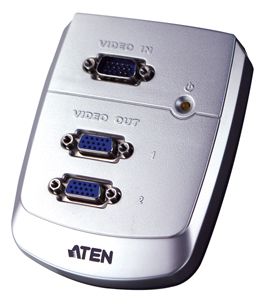 ATEN VS-82 2-portový VGA rozbočovač 250 MHz