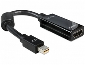 Delock adaptr DisplayPort mini (samec) na HDMI A (samice), ern