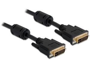 Delock pipojovac kabel DVI-I 24+5 samec/samec, 1m