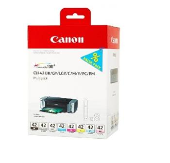 Canon cartridge CLI-42 BK/GY/LGY/C/PC/M/PM/Y/Multipack/8inks