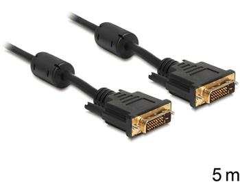 Delock pipojovac kabel DVI-D 24+1 samec > samec 5 m