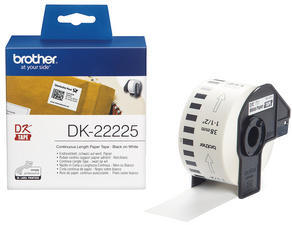 Brother - DK 22225 (papírová role 38mm) š x d: 38mm x 30,48m