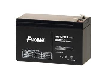 akumulátor FUKAWA FW 9-12 HRU (12V; 9Ah; faston 6,3mm; životnost 5let) 