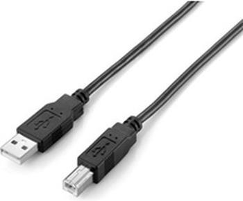 C-TECH Kabel USB A-B 1,8m 2.0, ern