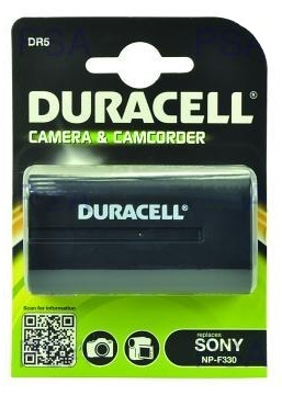 DURACELL Baterie - DR5 pro Sony NP-530, ern, 2200 mAh, 7.2V