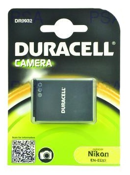 DURACELL Baterie - DR9932 pro Nikon EN-EL12, ern, 1000 mAh, 3.7V
