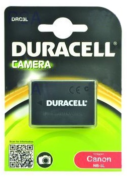 DURACELL Baterie - DRC4L pro Canon NB-4L, ed, 700 mAh, 3.7 V