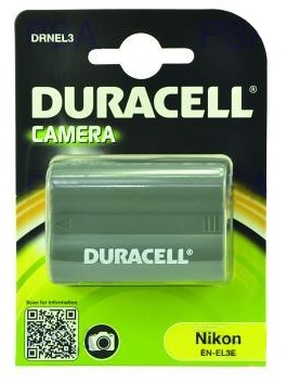 DURACELL Baterie - DRNEL3 pro Nikon EN-EL3, ern, 1400 mAh, 7.4 V