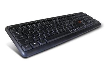 C-TECH klávesnice CZ/SK KB-102 USB slim black