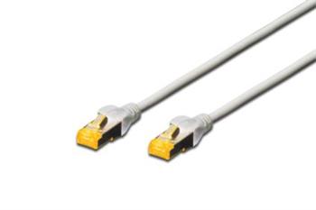 Digitus CAT 6A S-FTP patch cable, LSOH, Cu, AWG 26/7, Length 3m , color grey