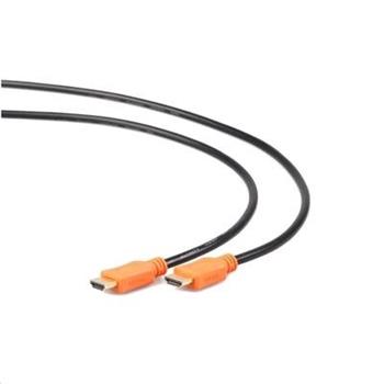 GEMBIRD Kabel HDMI-HDMI 1m, 1.4, M/M stnn, zlacen kontakty, CCS, ethernet, ern