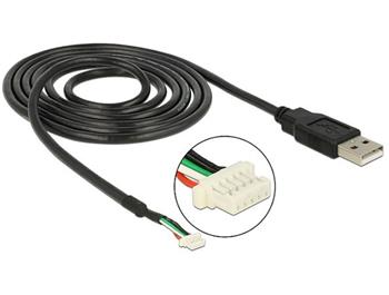 Delock Module Cable USB 2.0 A male > 5 pin camera plug V5 1.5 m 