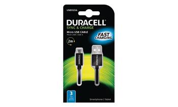 Duracell - napájecí a synchronizační kabel pro Micro USB zařízení 2m