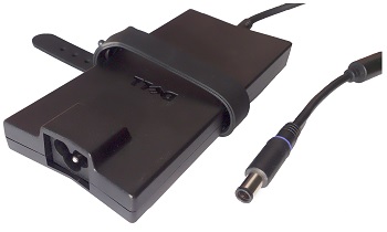 DELL OEM AC adapter 90W tenk, 19.5V, 4.62A, 5,0x7,4mm