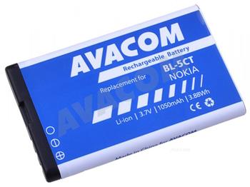 AVACOM Nhradn baterie do mobilu Nokia 6303, 6730, C5, Li-Ion 3,7V 1050mAh (nhrada BL-5CT)