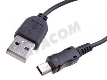 AVACOM Nabjec USB kabel pro telefony a navigace s konektorem mini-USB (22cm)