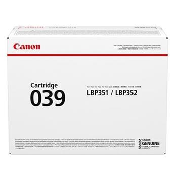 Canon Cartridge 039 / Black / 11000str.