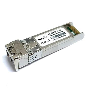 MaxLink 10G SFP+ optick modul, SM, 1310nm, 10km, 2x LC konektor, DDM, Cisco compatible