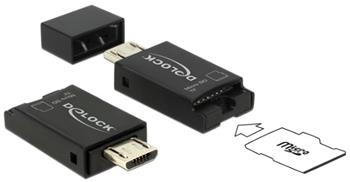 Delock Micro USB OTG Card Reader USB 2.0 Micro-B male