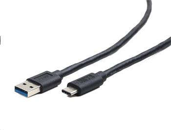 CABLEXPERT Kabel USB 3.0 AM na Type-C kabel (AM/CM), 1m, ern
