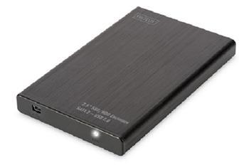 Digitus Externí Hliníkové Pouzdro 2,5 SSD / HDD, SATA III USB 2.0