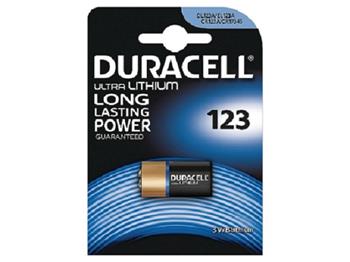 DURACELL Baterie - Baterie do digitlnho 123A 3V Lithium Battery jednorzov/nenabjec