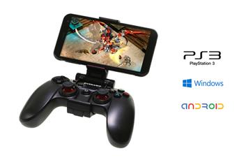EVOLVEO Fighter F1, bezdrtov gamepad pro PC, PlayStation 3, Android box/smartphone