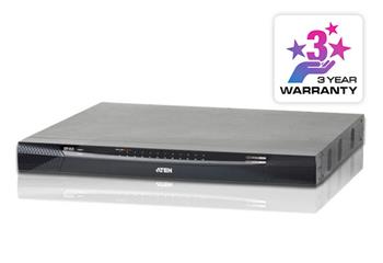 ATEN 1-Local /2-Remote Access 40-Port Cat 5 KVM over IP Switch with Virtual Media 