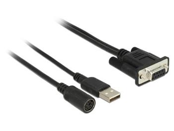 Navilock Pipojovac kabel MD6 Sriov > D-SUB 9 Sriov pro GNSS pijma s napjecm zdrojem pes USB