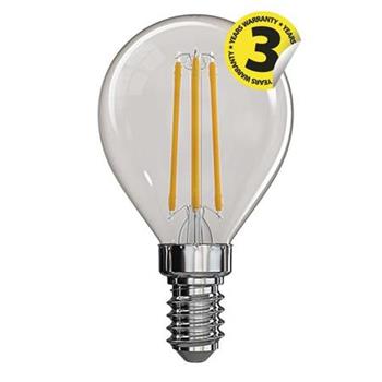 Emos LED žárovka MINI GLOBE, 4W/40W E14, NW neutrální bílá, 465 lm, Filament, E