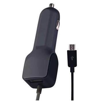 Emos napjec zdroj USB CL 12/24V 3.1A (15.5W), 1x USB + 1x microUSB, do auta