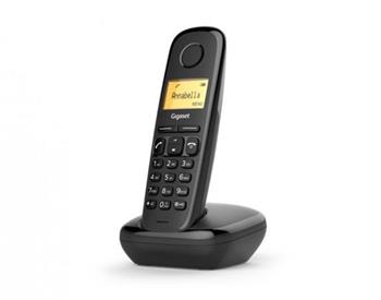Gigaset A170-BLACK - DECT/GAP bezdrátový telefon, barva černá