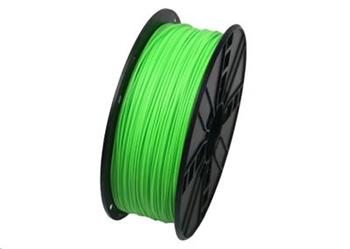 GEMBIRD Tisková struna (filament), ABS, 1,75mm, 1kg, fluorescentní, zelená