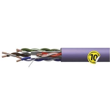 Emos UTP kabel CAT 6 LSZH, drt, m (Cu), AWG23, ed, 305m, box