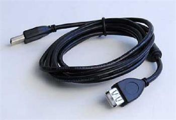 CABLEXPERT Kabel USB A-A 4,5m 2.0 prodluovac HQ s ferritovm jdrem