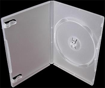 COVER IT Krabička na 1 DVD 14mm super čirý - karton 100ks