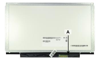 2-Power náhradní LCD panel pro notebook 13.3' WXGA HD 1366x768 LED lesklý 40pin