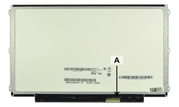 2-Power nhradn LCD panel pro notebook 12.5 WXGA HD 1366x768 LED matn 40pin