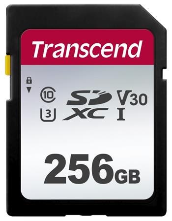 Transcend 256GB SDXC 300S (Class 10) UHS-I U3 V30 pamov karta, 100 MB/s R, 40 MB/s W