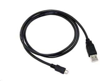 C-TECH Kabel USB 2.0 AM/Micro, 0,5m, ern
