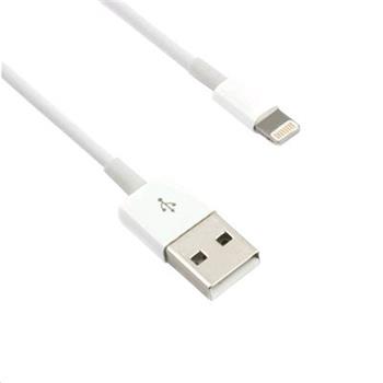 Kabel C-TECH USB 2.0 Lightning (IP5 a vy) nabjec a synchronizan kabel, 1m, bl