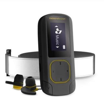 Energy Sistem MP3 Clip Bluetooth Sport Amber (16GB, MicroSD, FM, sluchtka, psek na pai)