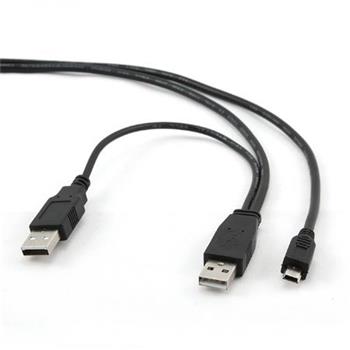 CABLEXPERT Kabel USB A-MINI 5PM 2.0 1m DULN pro extra napjen