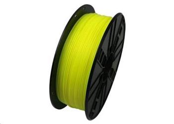 GEMBIRD Tiskov struna (filament) PLA, 1,75mm, 1kg, fluorescenn lut